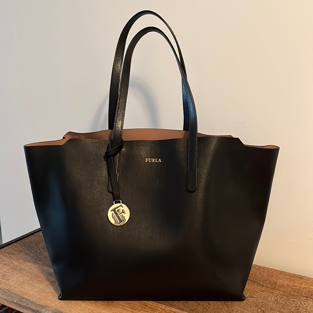 Furla Leather Tote Bag
